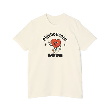 Phlebotomist Love Unisex Short-Sleeve Jersey T-Shirt