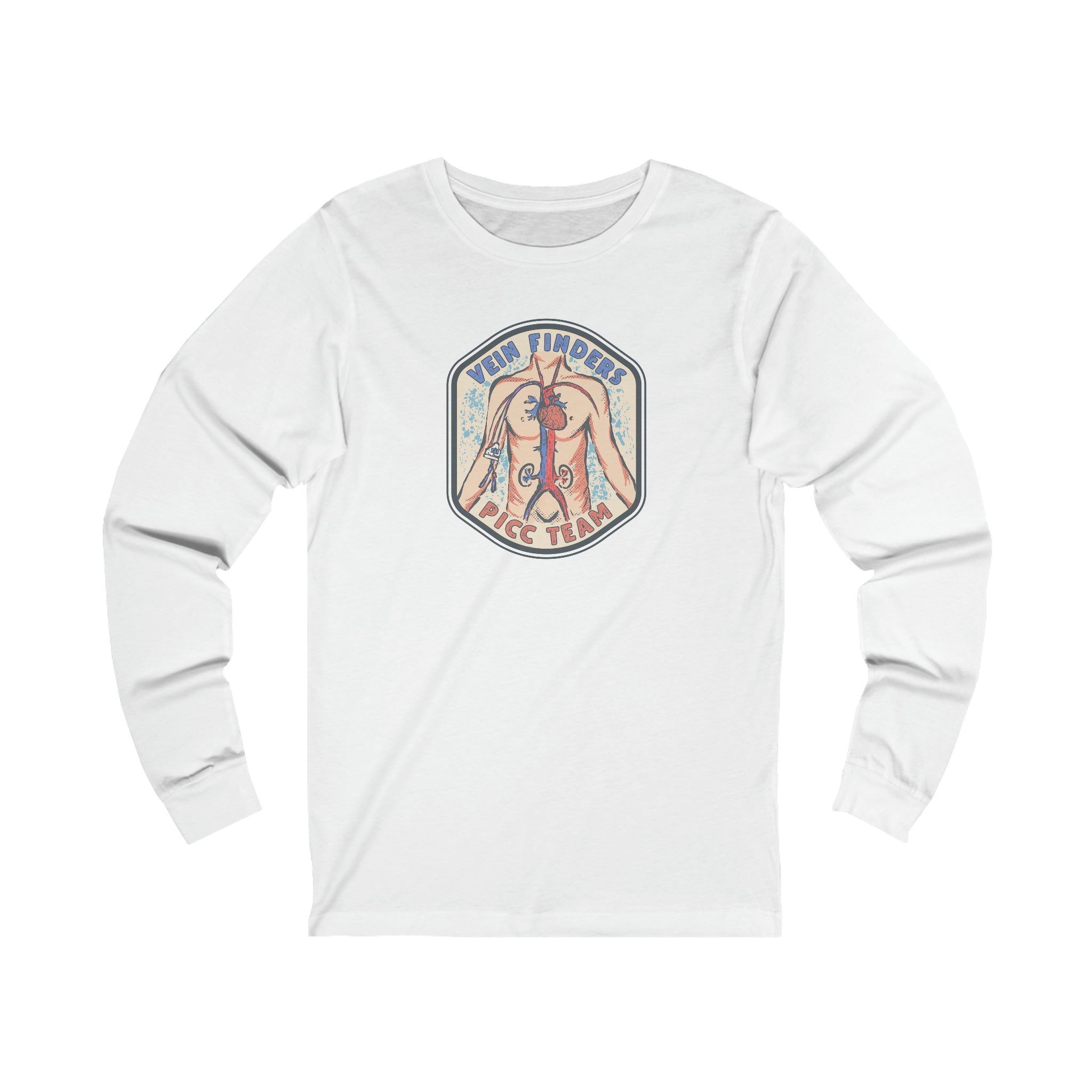 Vein Finders Unisex Jersey Long Sleeve Tee