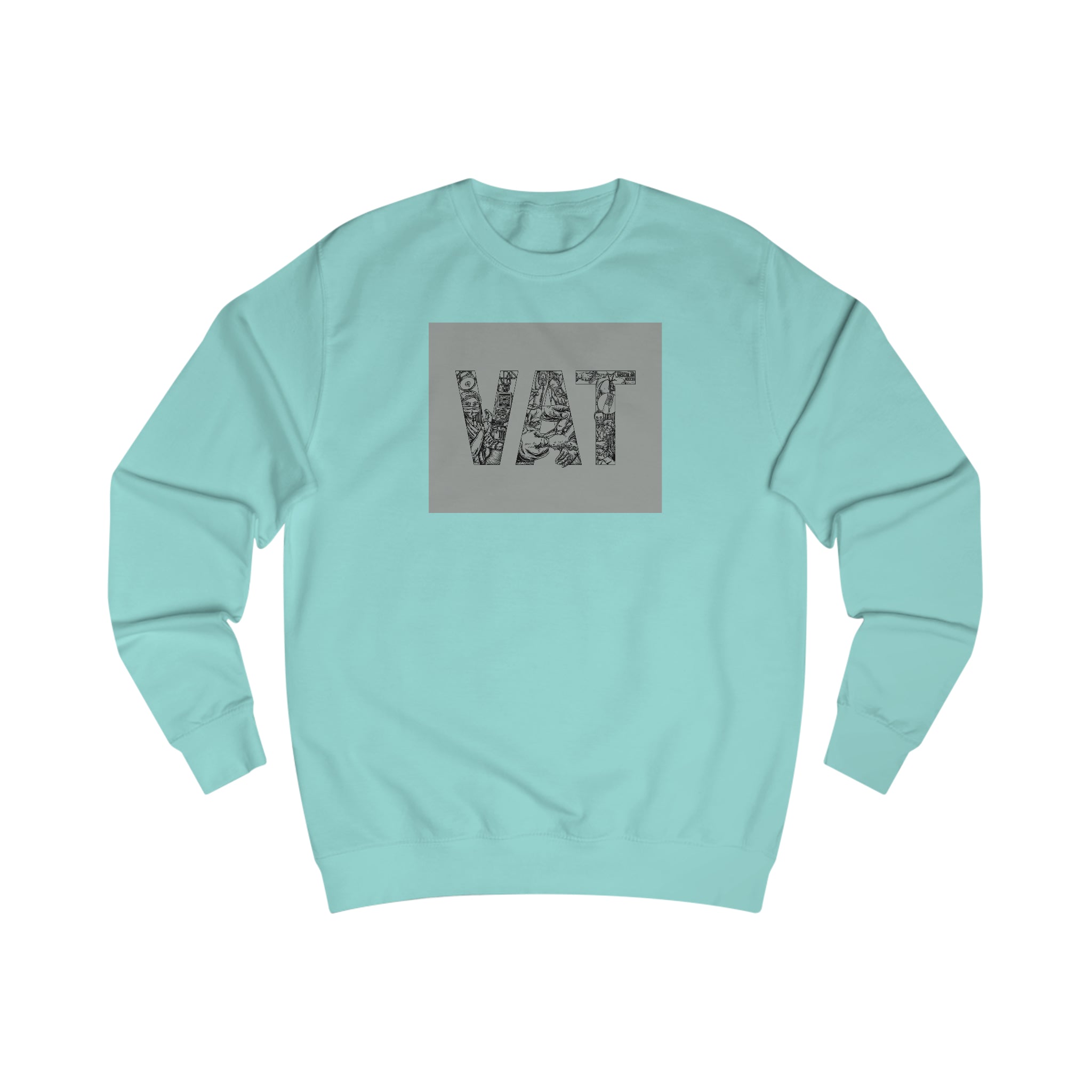 VAT in Action square outline Men's Sweatshirt