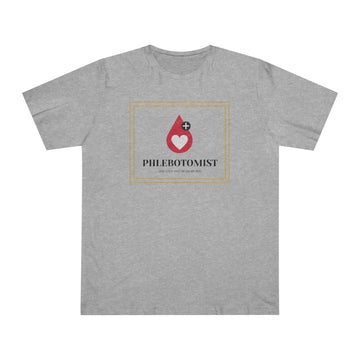 Phlebotomist one stick on my way, Unisex Deluxe T-shirt