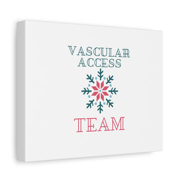 Holiday Vascular Access Team Matte Canvas Wall Art, Stretched, 1.25