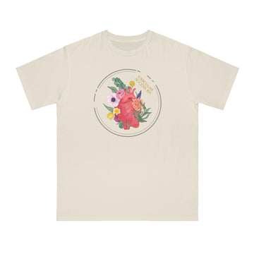 Vascular Access RN Floral heart, Organic Unisex Classic T-Shirt