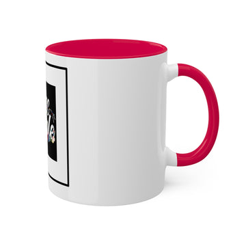 I PICC people square Colorful Mug, 11oz