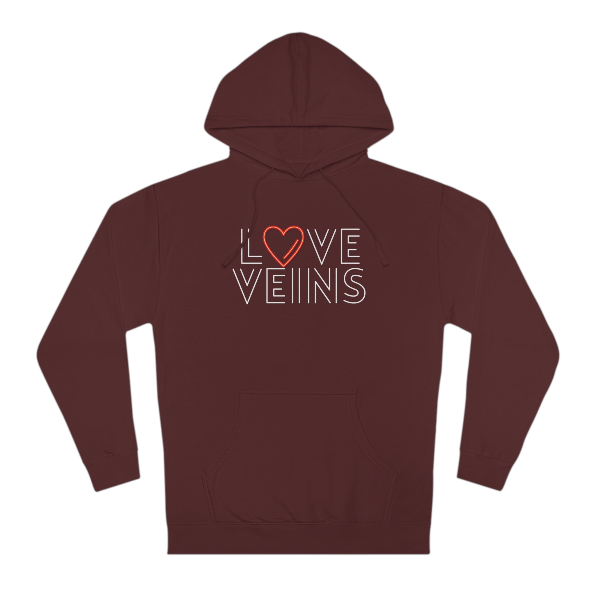 Love Veins hoodie, Nurse Hoodie, IV nurse, Vascular Access Nurse, ICU Nurse Unisex Hooded Sweatshirt