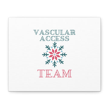 Holiday Vascular Access Team Matte Canvas Wall Art, Stretched, 1.25