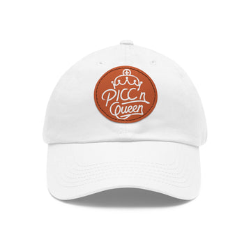 PICC’n Queen Hat with Leather Patch (Round)