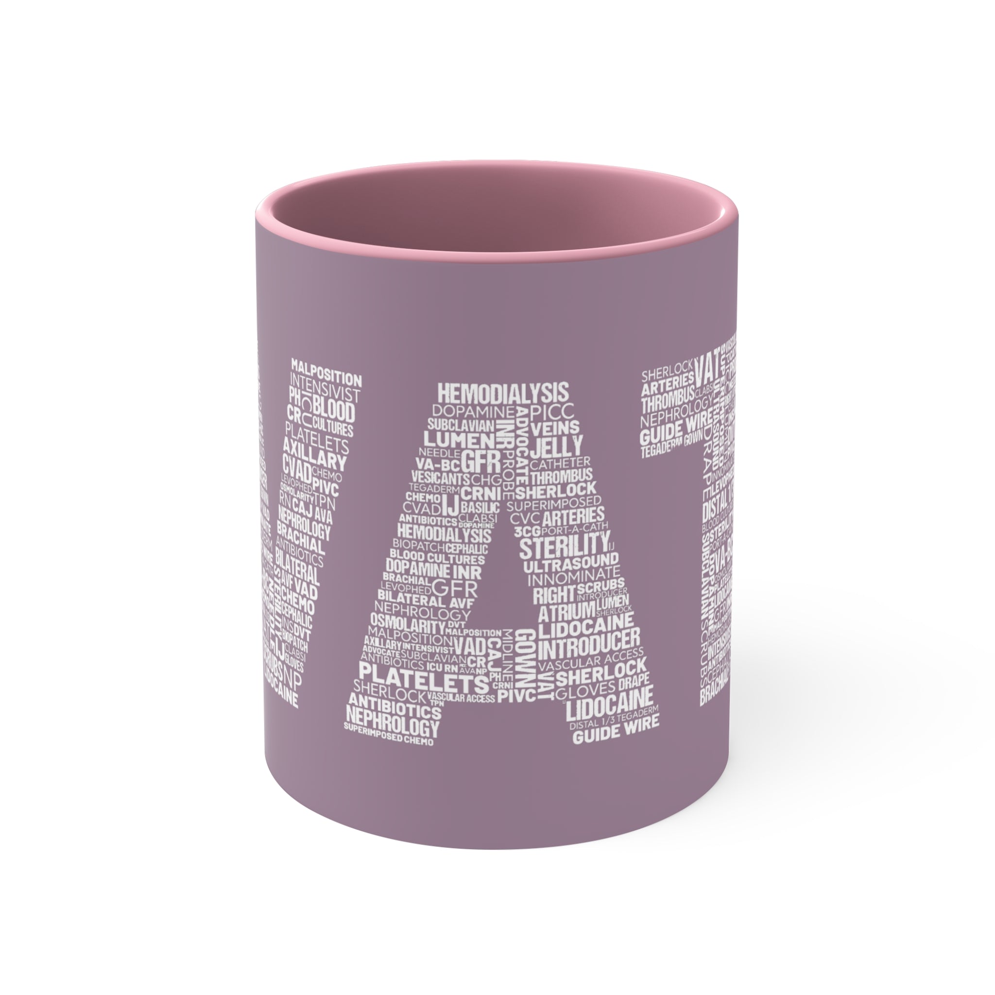 All Words VAT large print Coffee Mug, 11oz