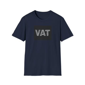 All Words VAT block style Unisex Softstyle T-Shirt