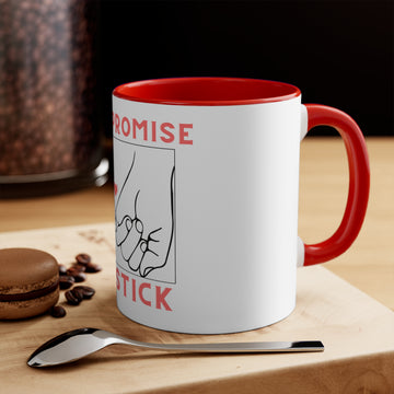 Pinky Promise One Stick Accent Mugs