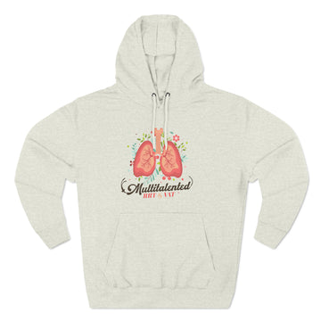 Multitalented Respiratory Therapist RRT PICC nurse Unisex Premium Pullover Hoodie