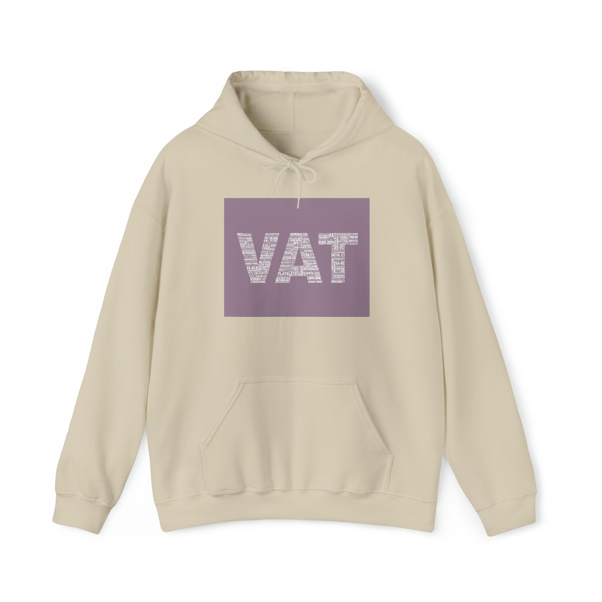 All Words VAT square box Unisex Heavy Blend™ Hooded Sweatshirt