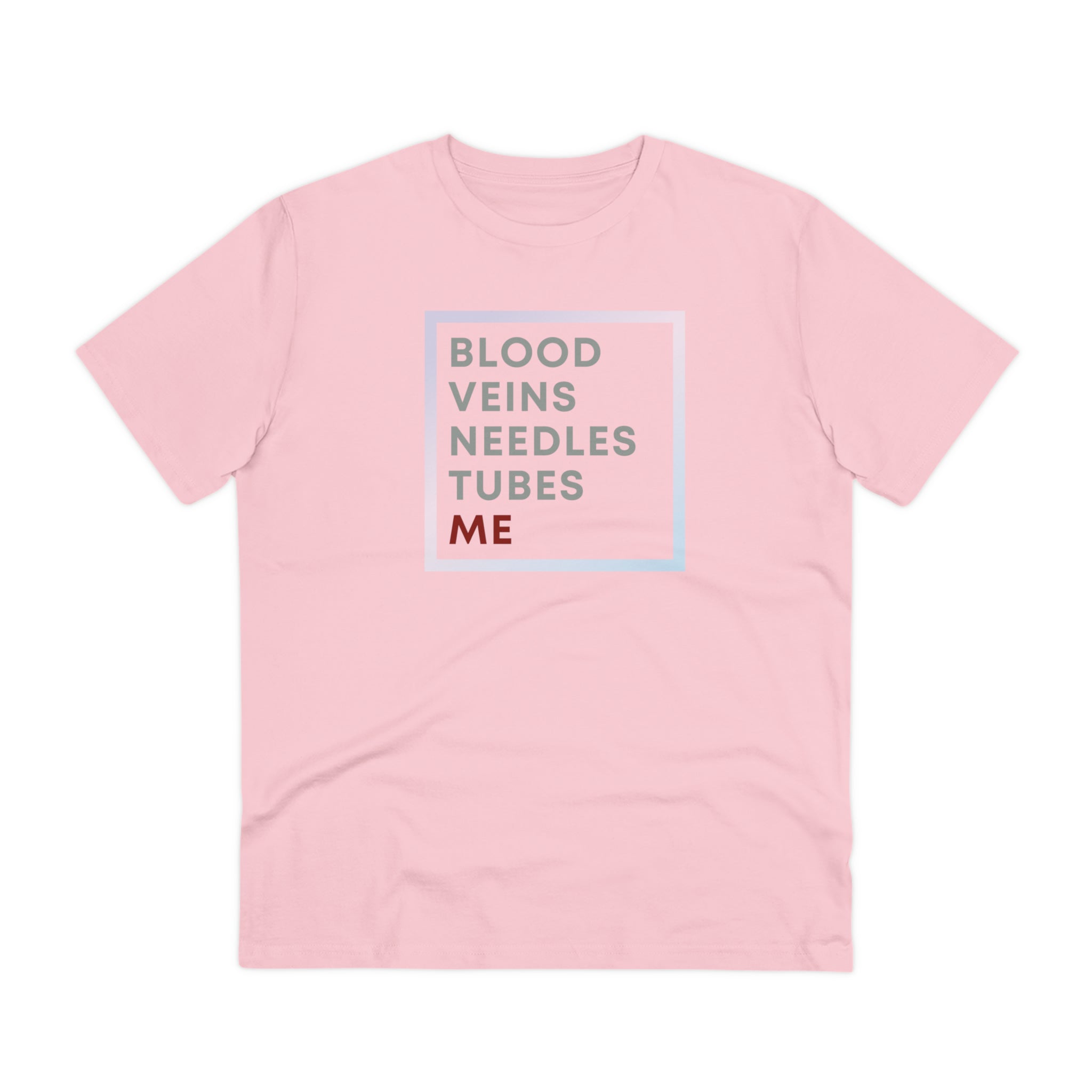 Blood Veins Needles IV, Organic Creator T-shirt - Unisex