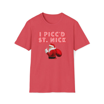 I PICC'd St. Nick Unisex Softstyle T-Shirt Holiday