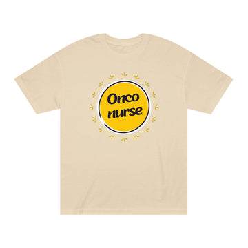 Onco Nurse floral circle, Unisex Classic Tee