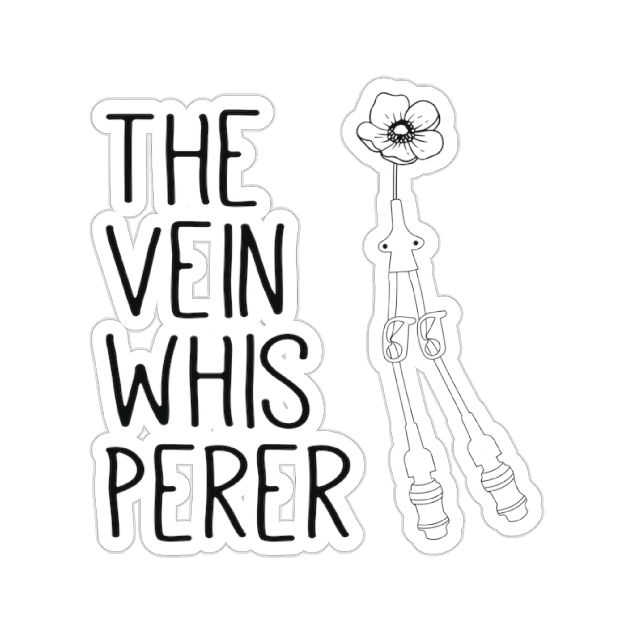 Vein Whisperer Kiss-Cut Stickers