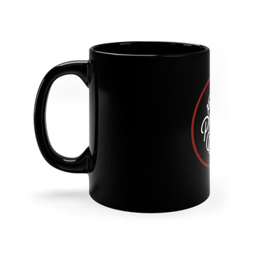 PICC'n Queen encircled in red 11oz Black Mug