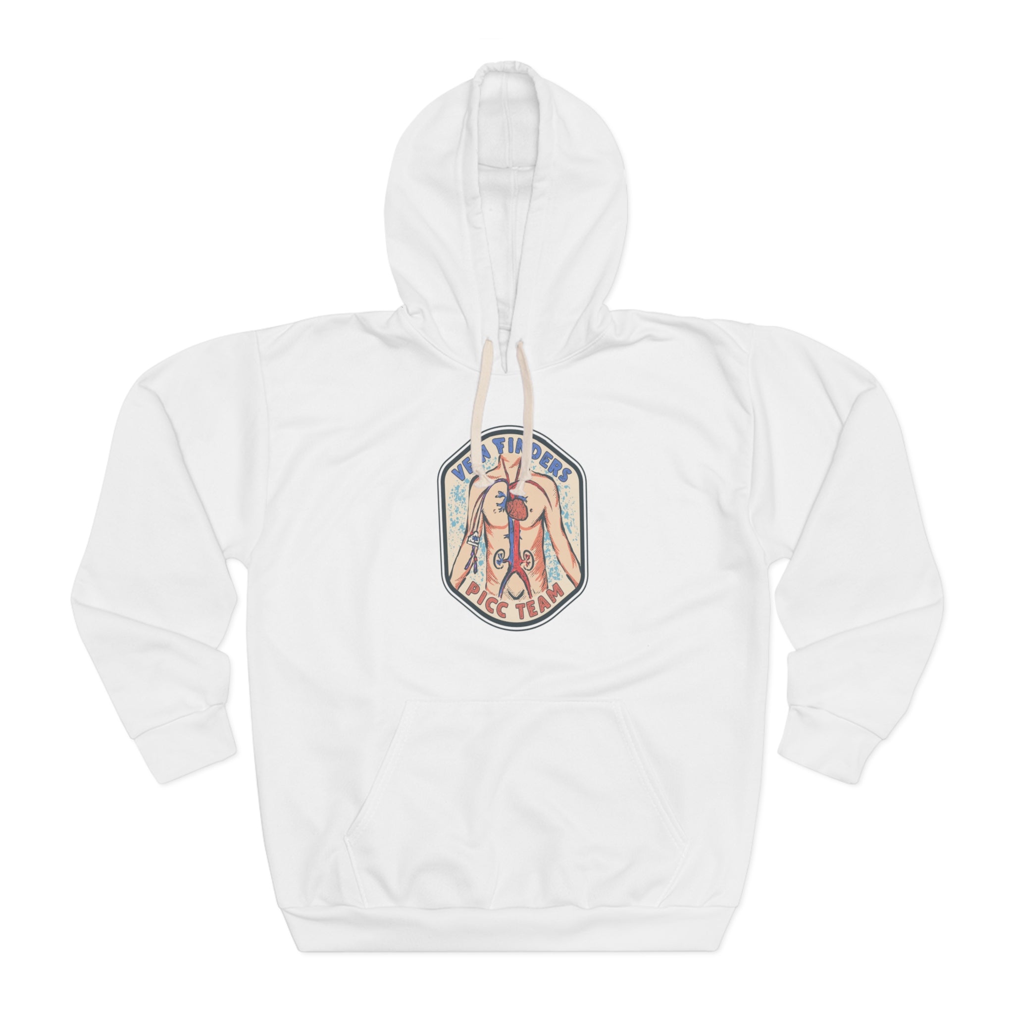 Vein Finders Unisex Pullover Hoodie (AOP)