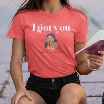 I got you One stick Nurse Unisex Softstyle T-Shirt