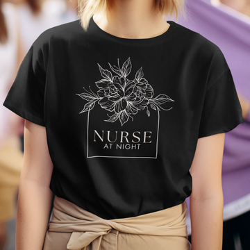 NURSE at Night Unisex Oversized Boxy Tee