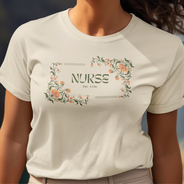 NURSE for life Unisex Oversized Boxy T-shirt