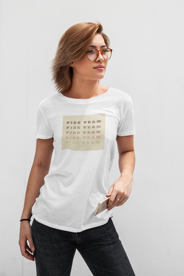 PICC TEAM REPEAT Women's Midweight Cotton Tee